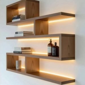 Wooden Bookshelf